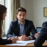 An Extended Family are stationed beside a magistrate to discern the data on: How do I deescalate a situation involving an estate planning attorney near me